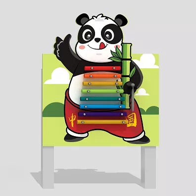 Cnaguirlisí múnlaithe panda